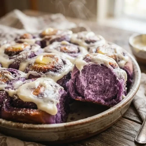 ube sweet roll​