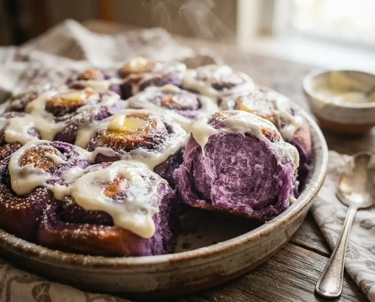 ube sweet roll​