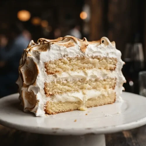 vanilla meringue cake recipe​