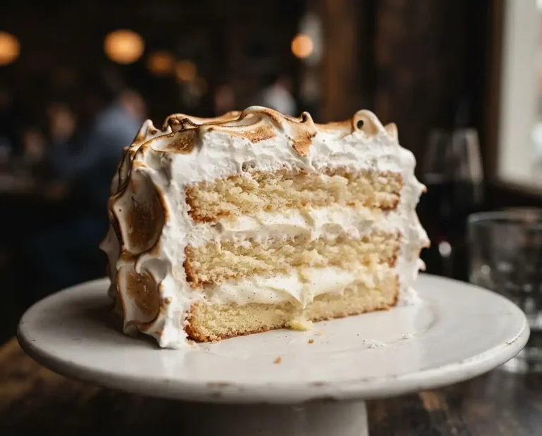 vanilla meringue cake recipe​